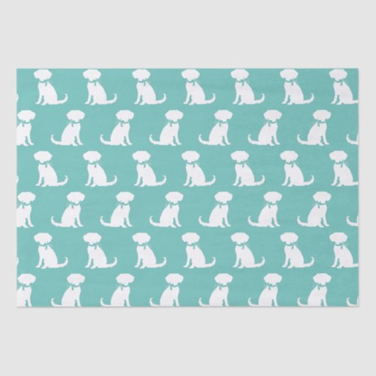 Schnole Dog Puppy Tissuepapier (Voorkant)