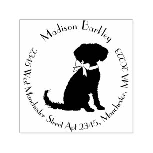 Schnole Dog Puppy Zelfinktende Stempel