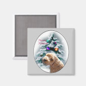 Schnole kerstcadeaus magneet (Voorkant / Achterkant)