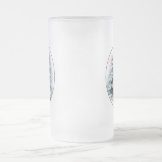 Schnole kerstcadeaus matglas bierpul (Center)