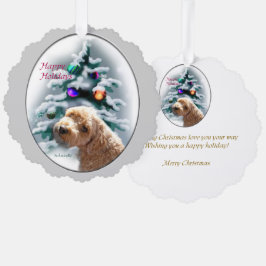 Schnole kerstcadeaus ornament kaart