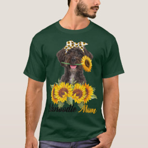 Schnole mama Sunflower Summer Dog mama Women T-shirt