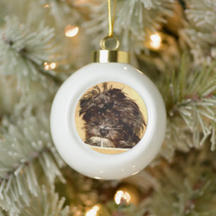 Schnoodle Bal Ornament