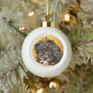 Schnoodle Bal Ornament