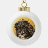 Schnoodle Bal Ornament (Voorkant)