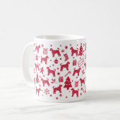 Schnoodle Christmas Design Koffiemok (Voorkant links)