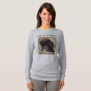 Schnoodle Hond Dames Sweatshirt