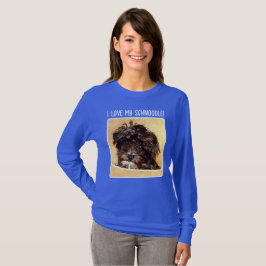 Schnoodle Hond Dames Sweatshirt