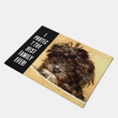 Schnoodle Hond Drempelmat Deurmat (Schuin)