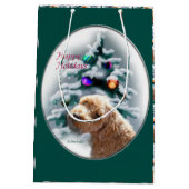 Schnoodle kerst medium cadeauzakje (Achterkant)