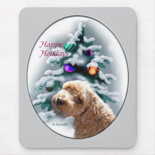 Schnoodle Kerstcadeaus Muismat (Voorkant)