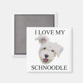 SCHNOODLE liefde! Magneet (Voorkant / Achterkant)