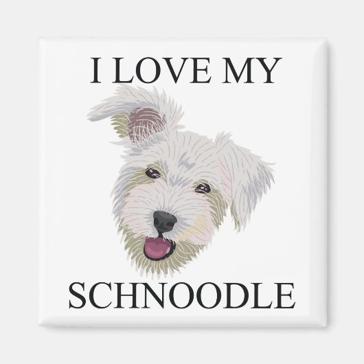 SCHNOODLE liefde! Magneet (Voorkant)