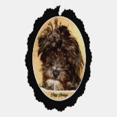 Schnoodle Papier Ornament Kaart (Rechts)