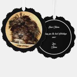 Schnoodle Papierornamentkaart Ornament Kaart