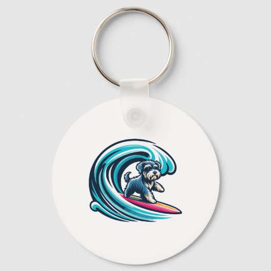 Schnoodle surfen, golfsurfen Schnoodle Sleutelhanger (Voorkant)