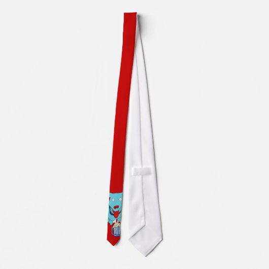 Schnook Dog Pop Art Stropdas (Achterkant)