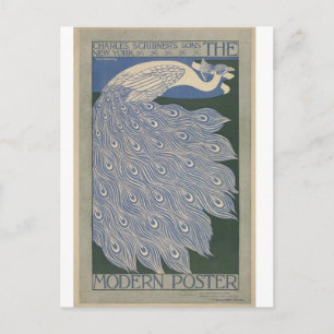 Schnriber Modern Poster Briefkaart Vintage