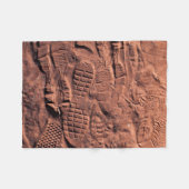 Schoefspoor Fleece Deken (Voorkant (Horizontaal))