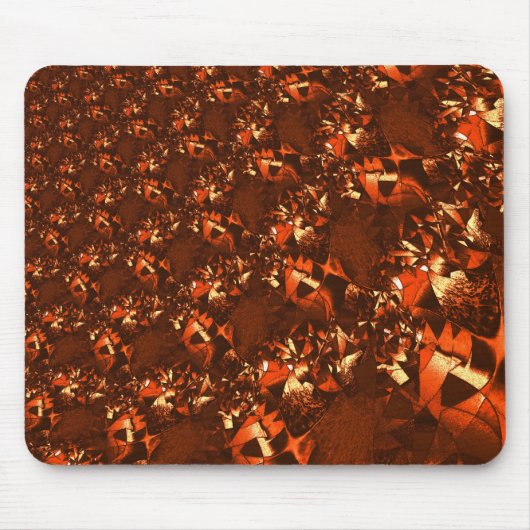 Schoeisbruinkoraal, ook indien gegaufreerd muismat (Voorkant)