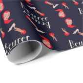  schoeisel Advertisement 1940 Verpakkingspapier Cadeaupapier (Rol Hoek)