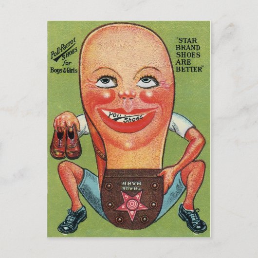 schoeisel en Briefkaart (Voorkant)