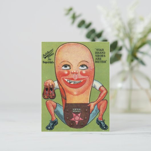  schoeisel en Briefkaart (Staand voorkant)