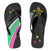 Schoeisel met sterren Teenslippers Beach (Voetbed)