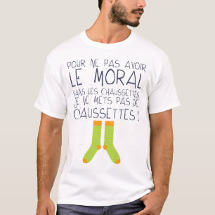 schoeisel: moral humour drosses expres t-shirt