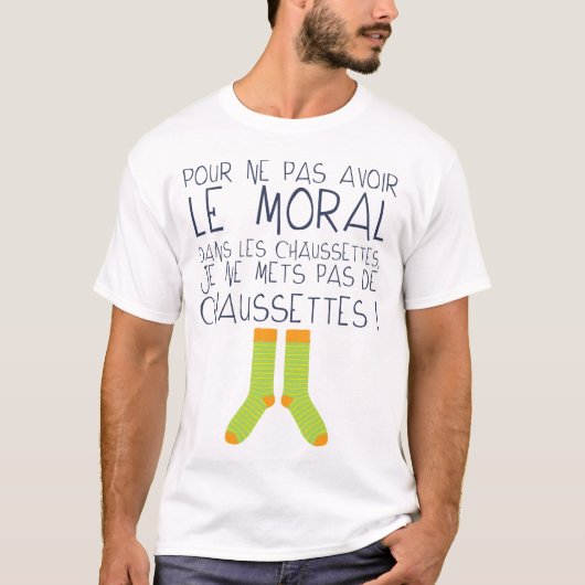 schoeisel: moral humour drosses expres t-shirt (Voorkant)