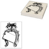 schoeisel voor eenhoevige eenhoevigen Kunststempe Rubberstempel (Gestempeld)