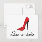 Schoel-a-holic Briefkaart (Voorkant / Achterkant)