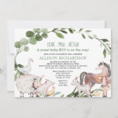 Schoel per post Boerderij Kuifjongen Kaart (Voorkant)