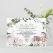 Schoel per post Boerderij Kuifjongen Kaart (Staand voorkant)