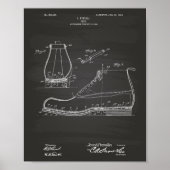 Schoen 1906 Patent Art Chalkboard Poster (Voorkant)