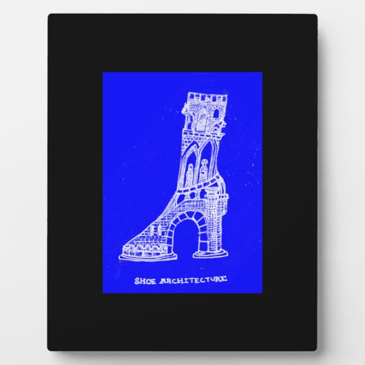 Schoen Architectuur Kunst Plaquette Fotoplaat (Voorkant)