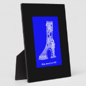 Schoen Architectuur Kunst Plaquette Fotoplaat (Zijkant)