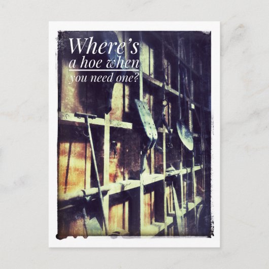 schoen briefkaart (Voorkant)