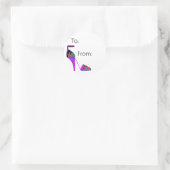 Schoen cadeau label (Tas)