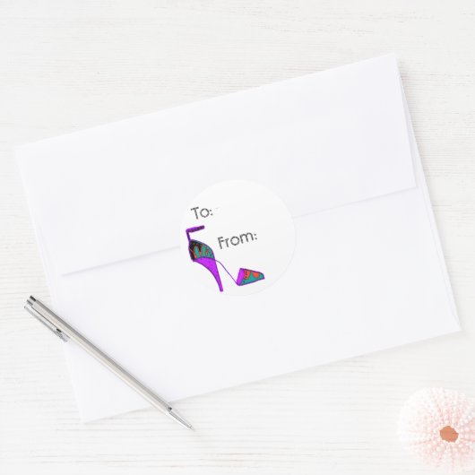 Schoen cadeau label (Envelop)