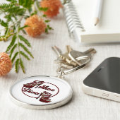 Schoen Diva Dames Humor Sleutelhanger (Zijkant)