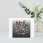 Schoen hogedrukkleuren aanpassen briefkaart (Staand voorkant)