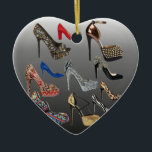 Schoen hogedrukkleuren aanpassen keramisch ornament<br><div class="desc">Schoen hogedrukkleuren aanpassen</div>