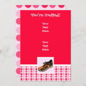 Schoen in werking kaart (Voorkant / Achterkant)