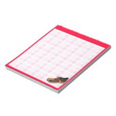 Schoen in werking notitieblok (Linkerzijde)