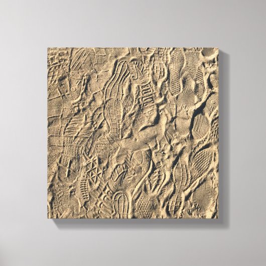 Schoen prints in het Zand (Voorkant)