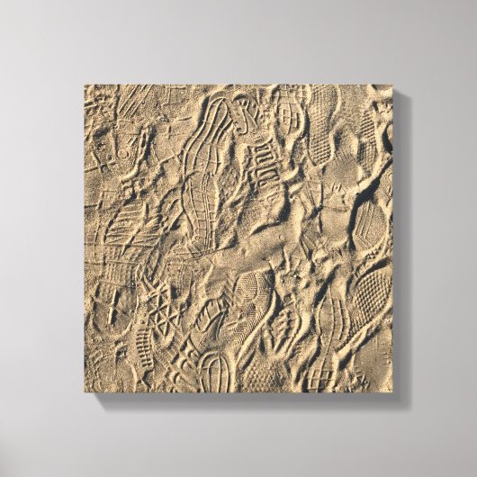 Schoen prints in het Zand (Voorkant)