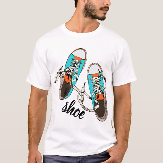 Schoen T-shirt Personaliseren (Voorkant)