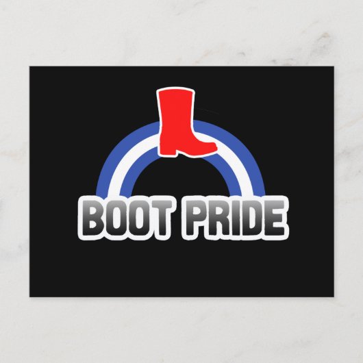 Schoen trots briefkaart (Voorkant)