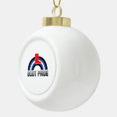 Schoen trots keramische bal ornament (Rechts)